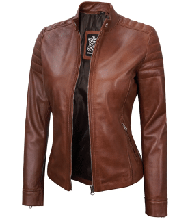 cognac cafe racer womens